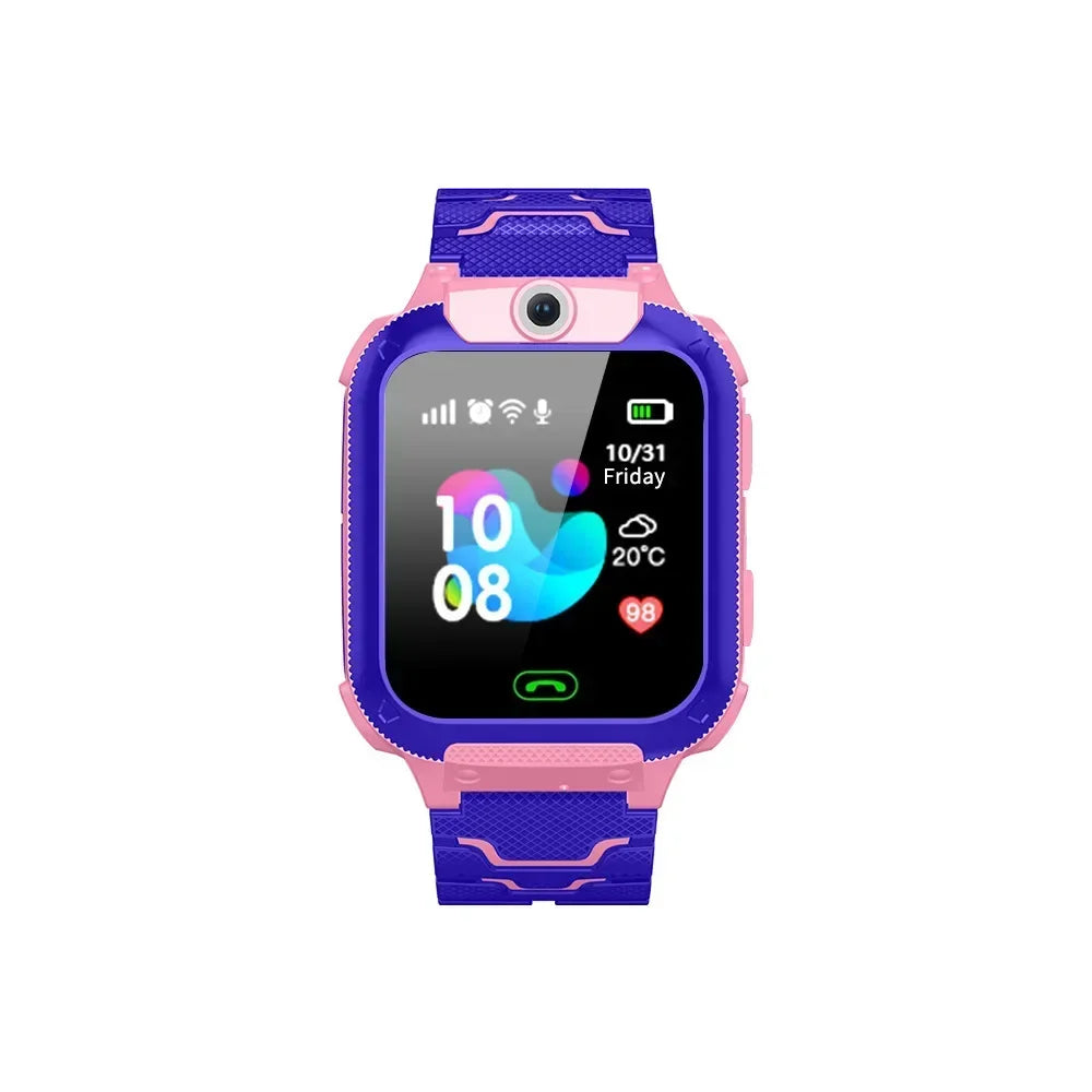 Montre Connectée Enfant GPS 5G Lenovo 2027 - Caméra, Carte SIM, SOS, Étanche, Appel Vidéo - Cadeau Idéal Garçon Fille