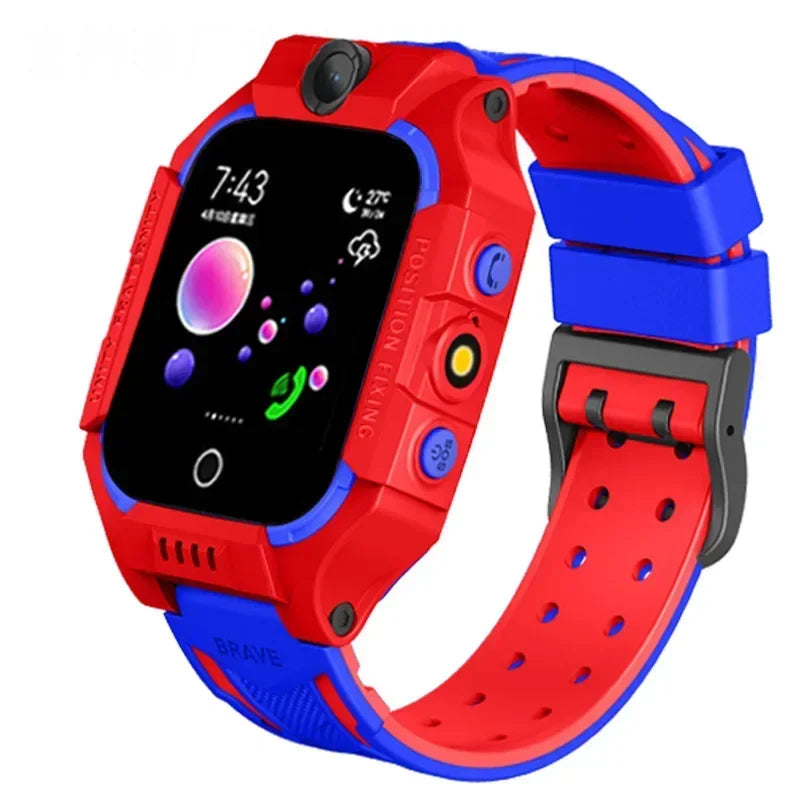 Montre Connectée Enfant GPS 5G Lenovo 2027 - Caméra, Carte SIM, SOS, Étanche, Appel Vidéo - Cadeau Idéal Garçon Fille