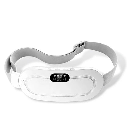 Smart Menstrual Heating Pad Warm Palace Belt with Vibrating Abdominal Massager Electric for Relief of Menstrual Cramps