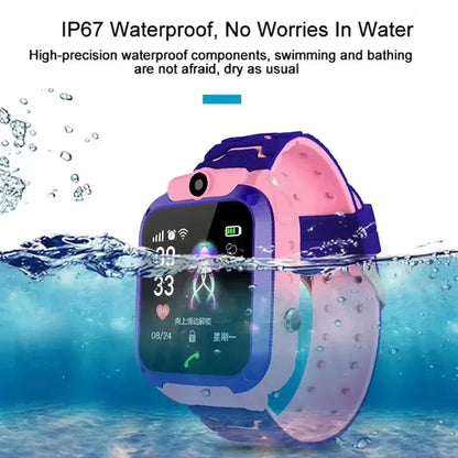 Montre Connectée Enfant GPS 5G Lenovo 2027 - Caméra, Carte SIM, SOS, Étanche, Appel Vidéo - Cadeau Idéal Garçon Fille