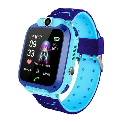 Montre Connectée Enfant GPS 5G Lenovo 2027 - Caméra, Carte SIM, SOS, Étanche, Appel Vidéo - Cadeau Idéal Garçon Fille
