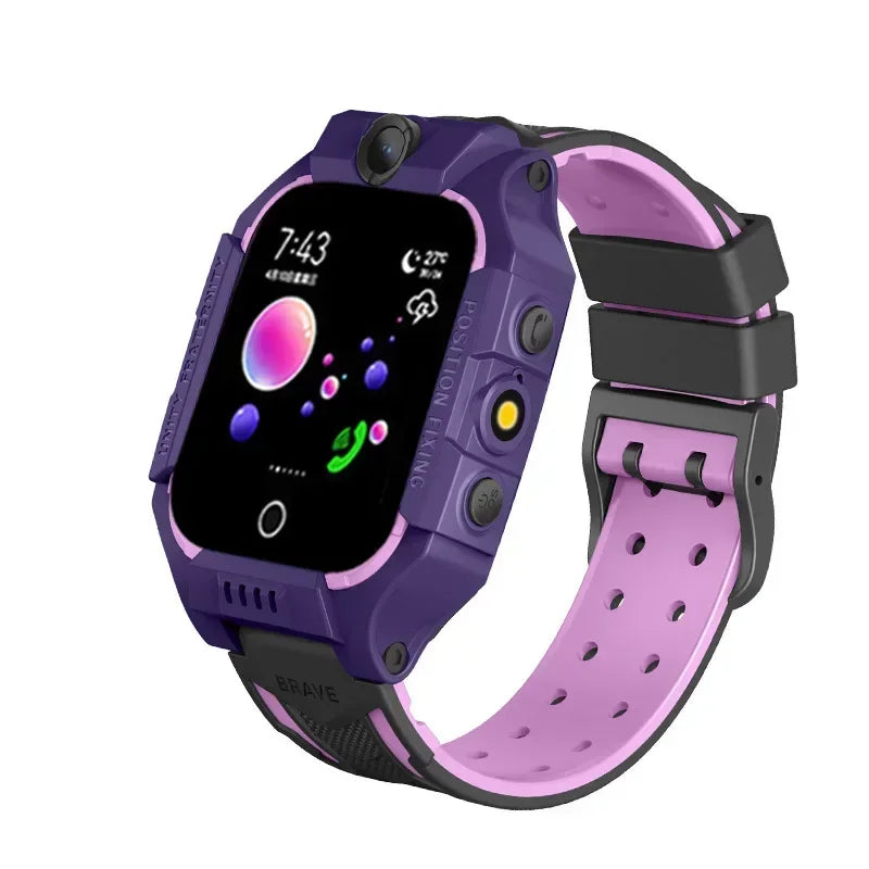 Montre Connectée Enfant GPS 5G Lenovo 2027 - Caméra, Carte SIM, SOS, Étanche, Appel Vidéo - Cadeau Idéal Garçon Fille