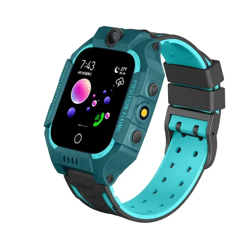 Montre Connectée Enfant GPS 5G Lenovo 2027 - Caméra, Carte SIM, SOS, Étanche, Appel Vidéo - Cadeau Idéal Garçon Fille