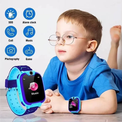 Montre Connectée Enfant GPS 5G Lenovo 2027 - Caméra, Carte SIM, SOS, Étanche, Appel Vidéo - Cadeau Idéal Garçon Fille